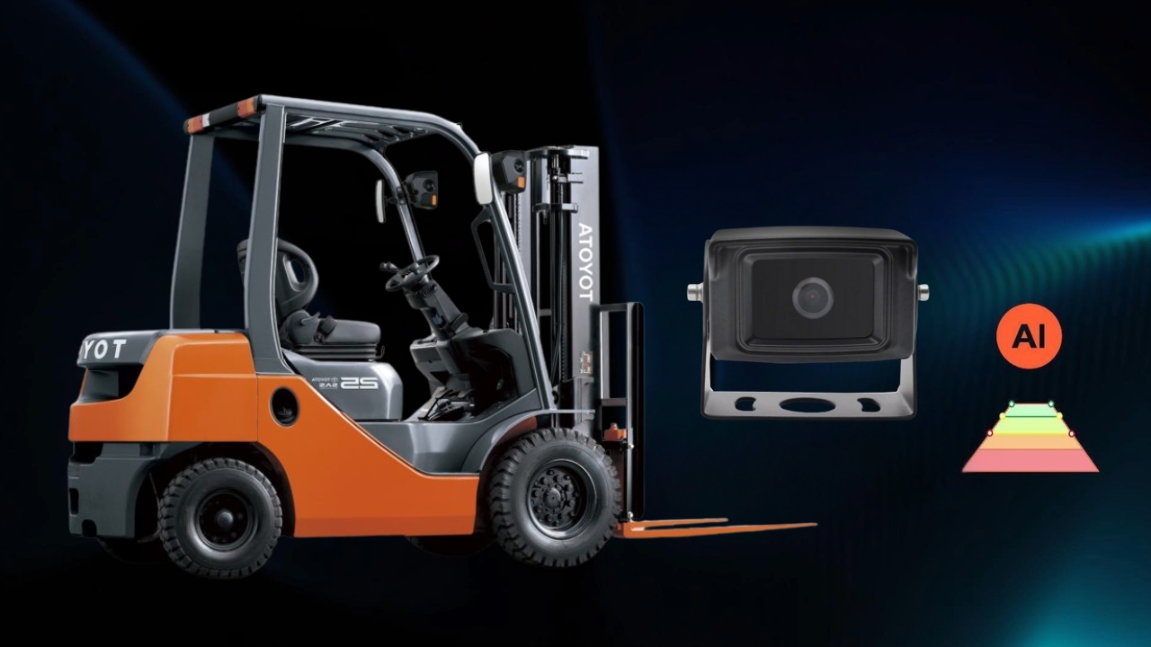 Como as Câmeras com IA de Detecção de Pedestres Estão Transformando a Segurança nas Operações de Empilhadeiras